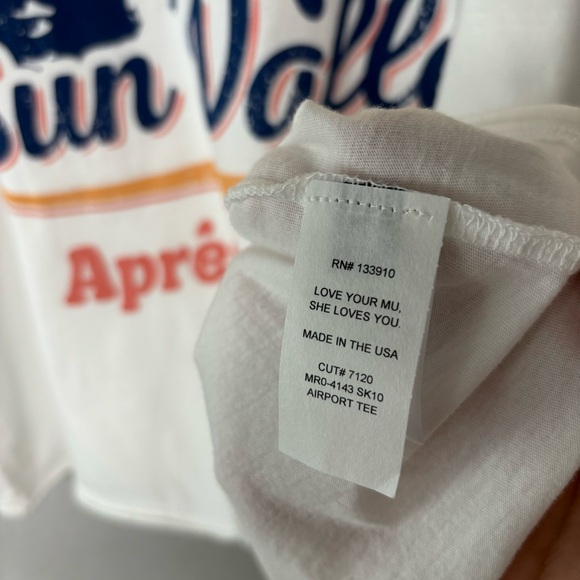 Show Me Your Mumu Ski Club‎ Airport Tee Size S - Picture 5 of 6